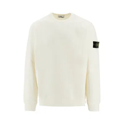 STONE ISLAND RGANIC COTTON CREWNECK SWEATER