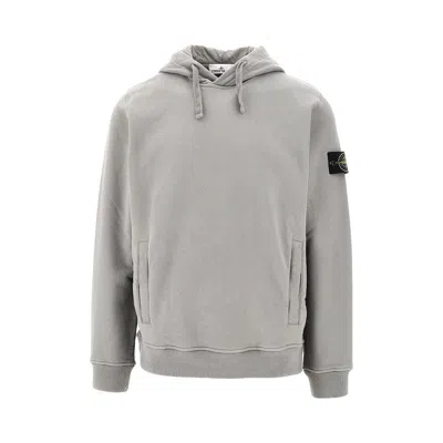 STONE ISLAND RGANIC COTTON HOODIE