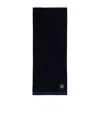 Stone Island Rib Scarf In Black
