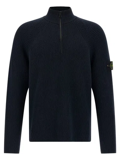 STONE ISLAND STONE ISLAND RIBBED CARDIGAN