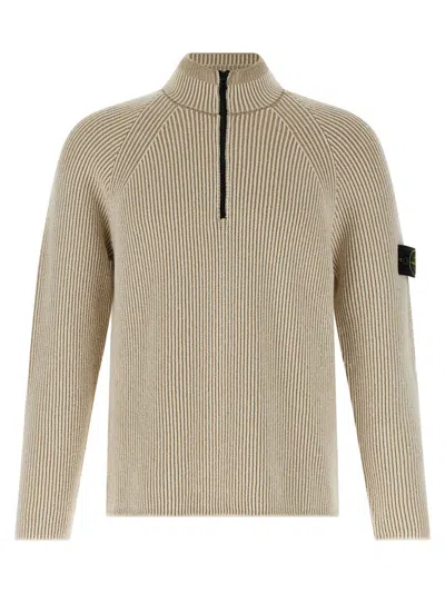 STONE ISLAND STONE ISLAND RIBBED CARDIGAN