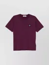 Stone Island Slim-fit Short-sleeve T-shirt With Compass Patch