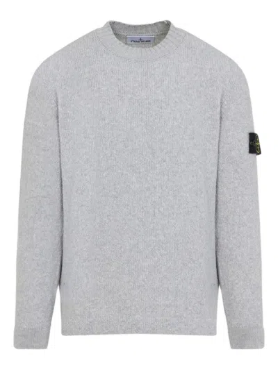 STONE ISLAND STONE ISLAND RIBBED CREWNECK SWEATER