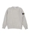 Stone Island Ribbed-knit Logo-patch Jumper