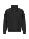 Stone Island Bomber Nylon Metal Watro Puffer Jackets Black In Black