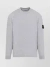 Stone Island 5100056 Lambswool Sweater In Gray