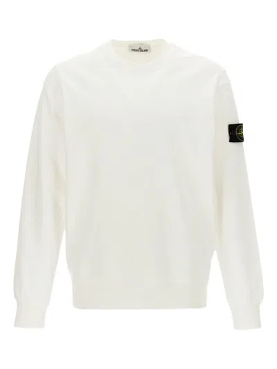 Stone Island Sweatshirt In White
