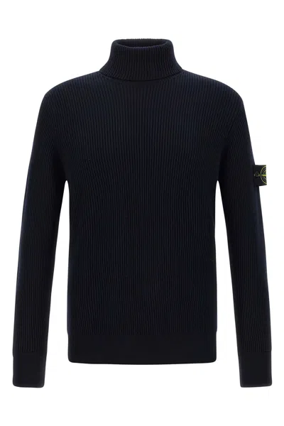 STONE ISLAND RIBBED SWEATER
