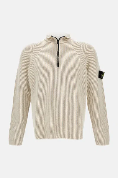 STONE ISLAND RIBBED SWEATER