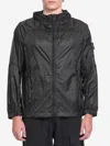 Stone Island Light Hooded Jacket Coats Grey
