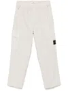 Stone Island Ripstop Trousers In White