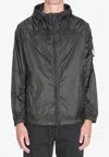 Stone Island Light Hooded Jacket Coats Grey