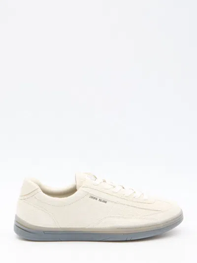 Stone Island Rock Sneakers In White