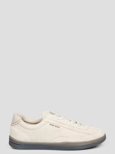 Stone Island Rock Trainers In Neutral