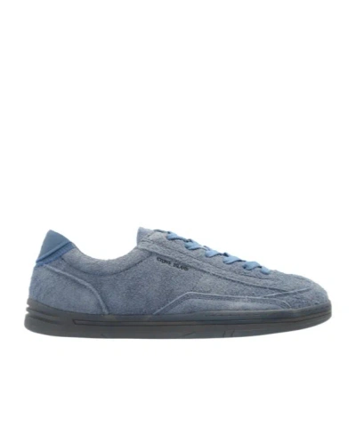 Stone Island Rock Suede Sneakers In Blue