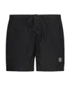 Stone Island Short Swimsuit In Black