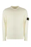 Stone Island Crew Neck Sweater With Ribbed Cuffs And Hem