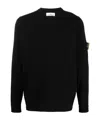 Stone Island Sweaters In Black