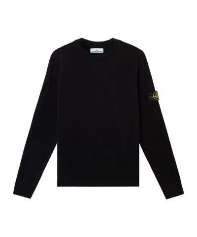 STONE ISLAND STONE ISLAND COMPASS BADGE CREWNECK JUMPER