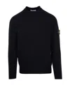 Stone Island Sweaters In Black