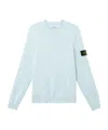Stone Island Round Neck Sweater In Blue