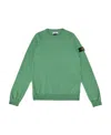 Stone Island Round Neck Sweater In Green