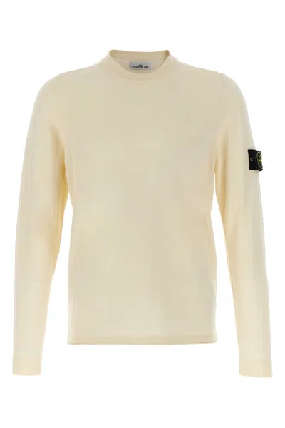 STONE ISLAND STONE ISLAND LOGO PATCH CREWNECK JUMPER