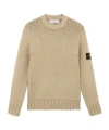 Stone Island 535d2 Chain Stitch Viscose-nylon In Nude