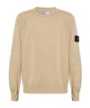 Stone Island 535d2 Chain Stitch Viscose-nylon In Nude