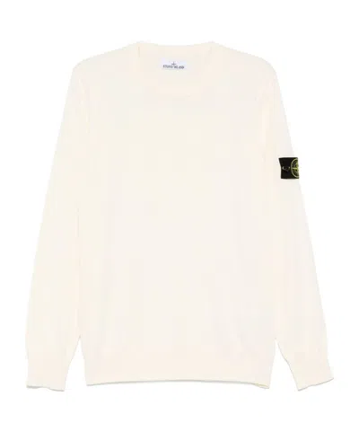 STONE ISLAND STONE ISLAND LOGO PATCH CREWNECK JUMPER