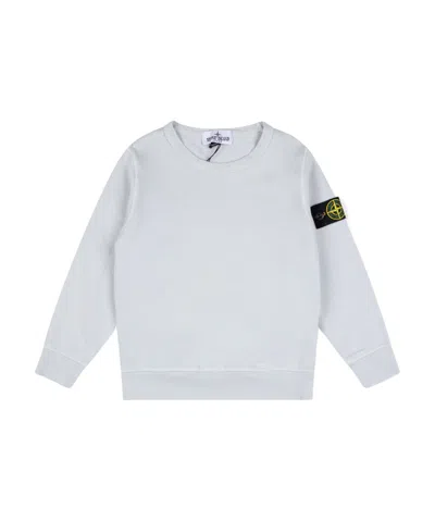 Stone Island Round-neck Sweater In White