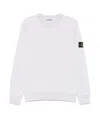 Stone Island Round-neck Sweater In White