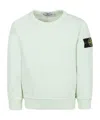 Stone Island Round-neck Sweater In White