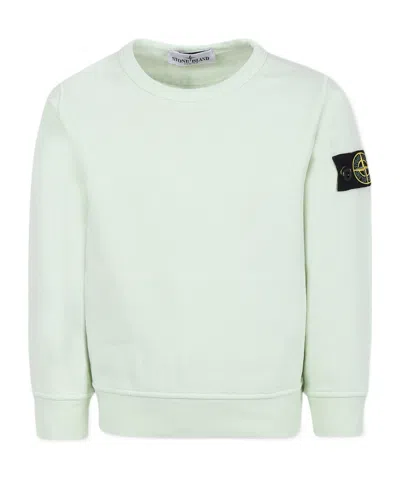 Stone Island Round-neck Sweater In White