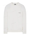 Stone Island Round-necked Sweater In White