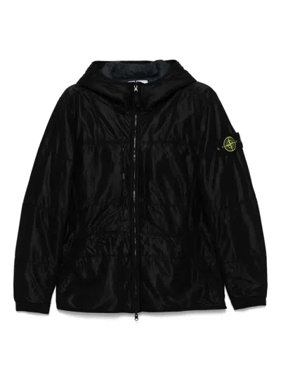 Stone Island Run-proof Jacket In Black