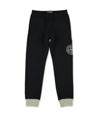 Stone Island Running Pants In Black
