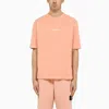 Stone Island Logo-print T-shirt In Rosa
