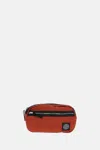 Stone Island Adjustable Belt Bag With Front Logo In Brown