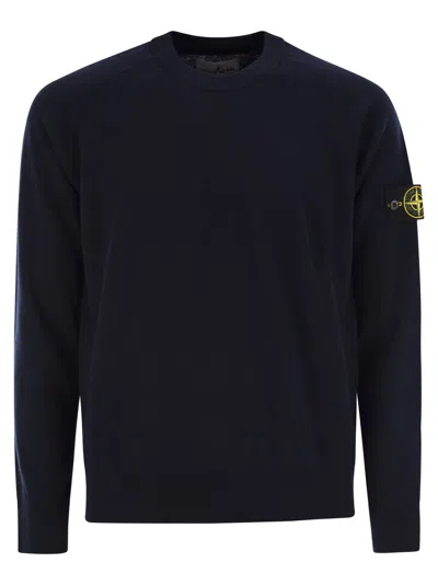 STONE ISLAND STONE ISLAND RWS CREW NECK SWEATER IN WOOL
