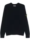 Stone Island Rws Geelong-wool Sweater In Blue