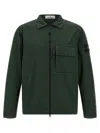 Stone Island Green Rws Overshirt In Green