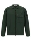 Stone Island Jacket With Compass Application In Multi