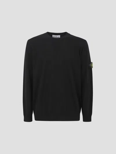 Stone Island Rws Sweater In Black