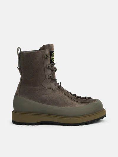 STONE ISLAND S100110 SUEDE SHOES