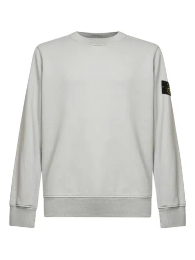 Stone Island Sage Cotton Sweatshirt