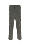 Stone Island Cargo Trousers Featuring Multiple Pockets In Gray