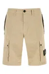 Stone Island Bermuda Cotton Shorts Multiple Pockets