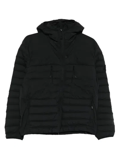 STONE ISLAND SEAMLESS AND ANTI-DROP HOODED DOWN JACKET