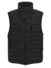 Stone Island Gilet Seamless Tunnel Nylon Down-tc In Black